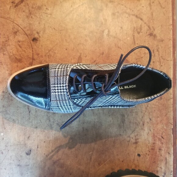 ALL BLACK platform shoes Anthropologie NWT 39/8.5 - Picture 3 of 8